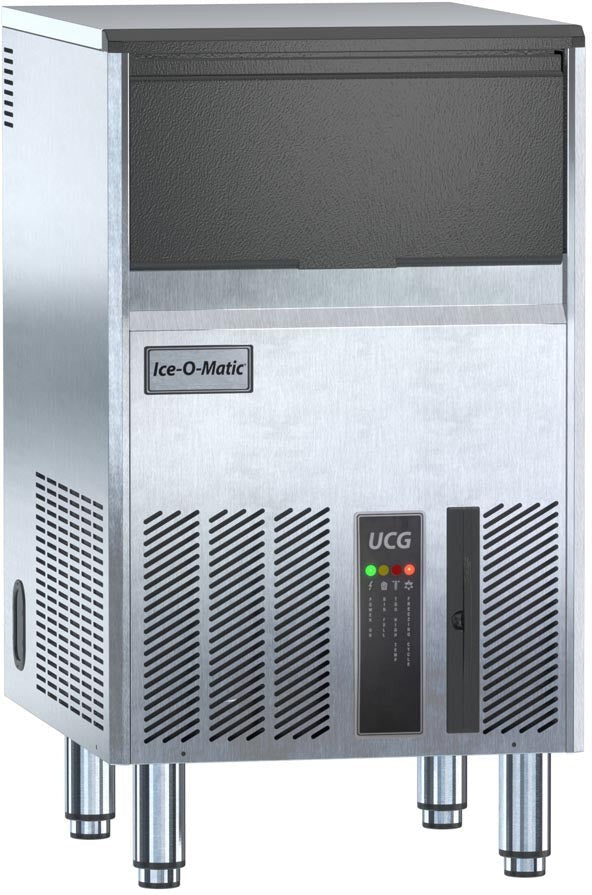 Ice-O-Matic - 99 lb Gourmet Cube-Style Undercounter Air-Cooled Self-Contained Condenser Cube Ice Maker - UCG080A (Not Available in Canda)