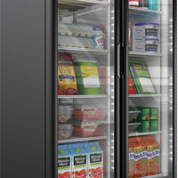 Imbera - 39.5” Elite Series Two Section Glass Door Refrigerator with 26 Cu. Ft. Capacity - 41219
