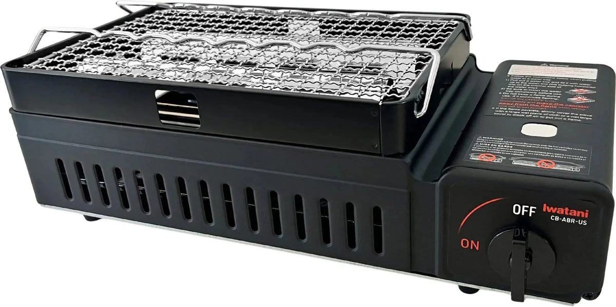 Iwatani - Hibachi Portable Grill BBQ Butane Stove - CB-ABR-US