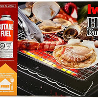 Iwatani - Hibachi Portable Grill BBQ Butane Stove - CB-ABR-US
