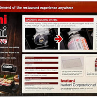 Iwatani - Hibachi Portable Grill BBQ Butane Stove - CB-ABR-US