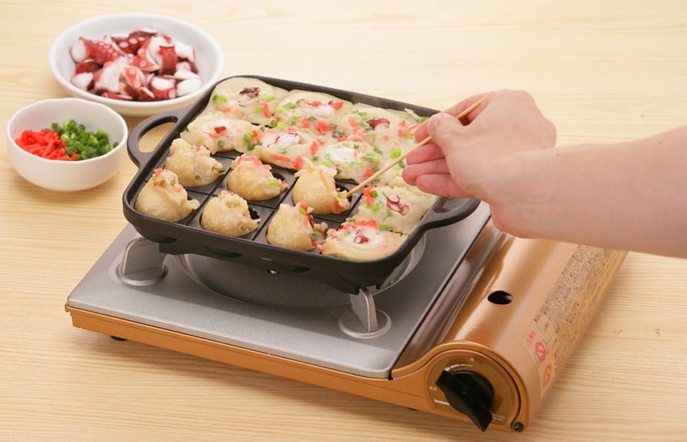 Iwatani - Takoyaki Medium Black Grill Pan - CB-A-TKP - discontinued