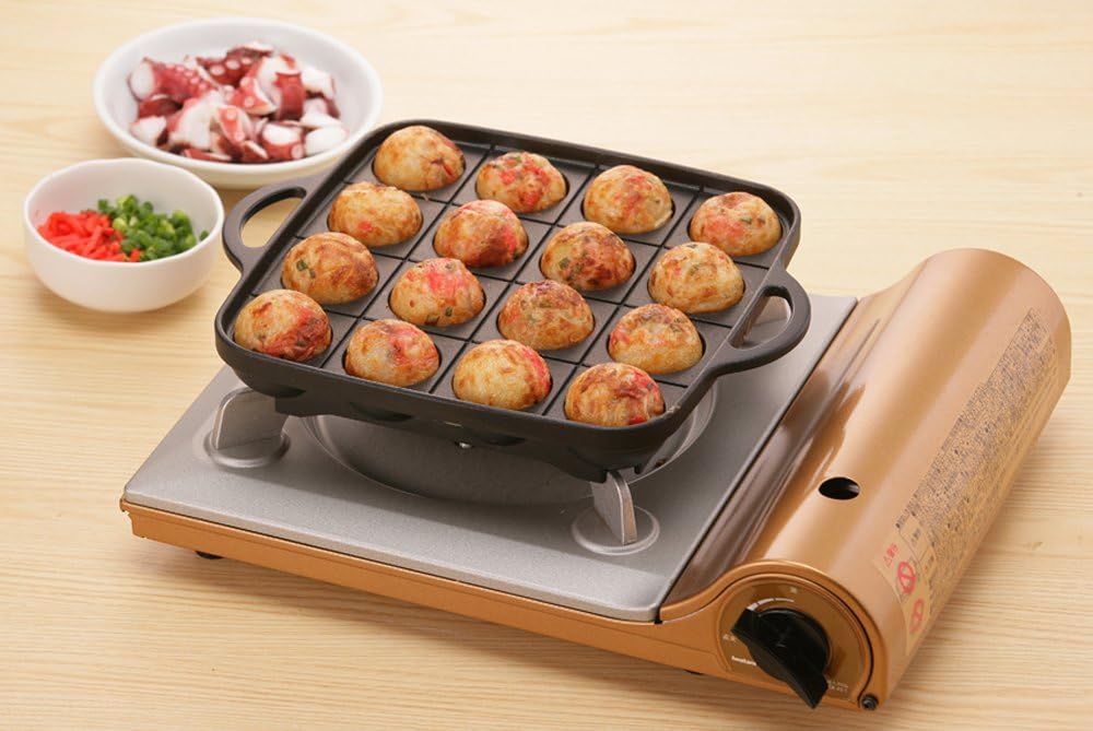 Iwatani - Takoyaki Medium Black Grill Pan - CB-A-TKP - discontinued