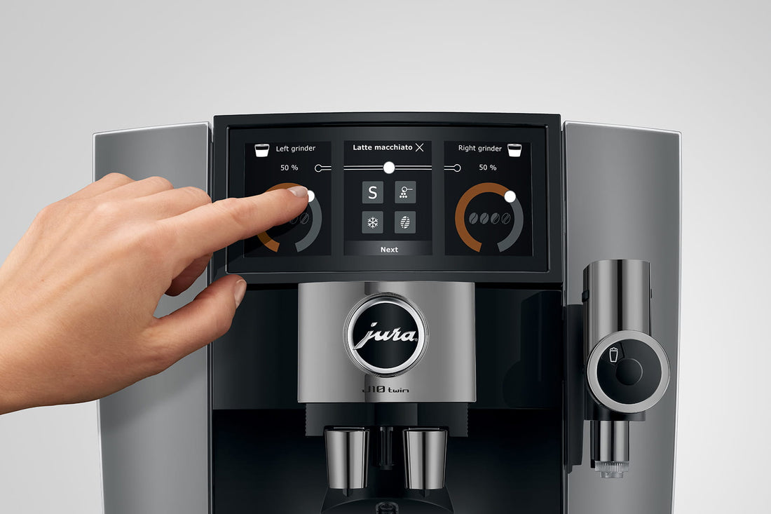 Jura - J10 Twin NAA Automatic Coffee Machine Diamond Onyx - 15724