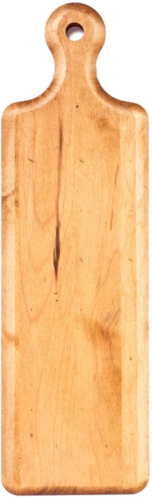 J.K. Adams - 11" x 6" x 0.6" Mini Artisan Bread Plank Serving Board - ART-PLNK-MINI