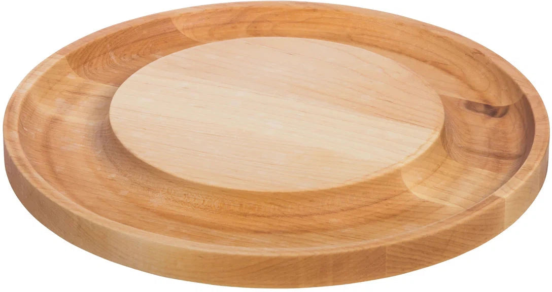 J.K. Adams - 12" x 1" Round Shelburne Cheese Board - SCB-12R