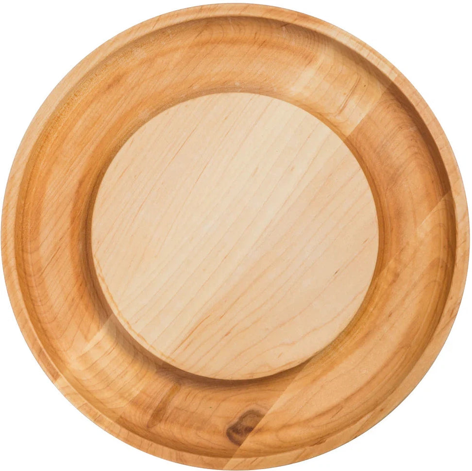 J.K. Adams - 12" x 1" Round Shelburne Cheese Board - SCB-12R