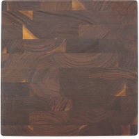 J.K. Adams - 12" x 12" x 2" Walnut Professional Series End Grain Cutting Board - PRO-1212-W