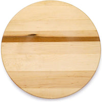 J.K. Adams - 14" Maple Round Lazy Susan Board - LS-14-M