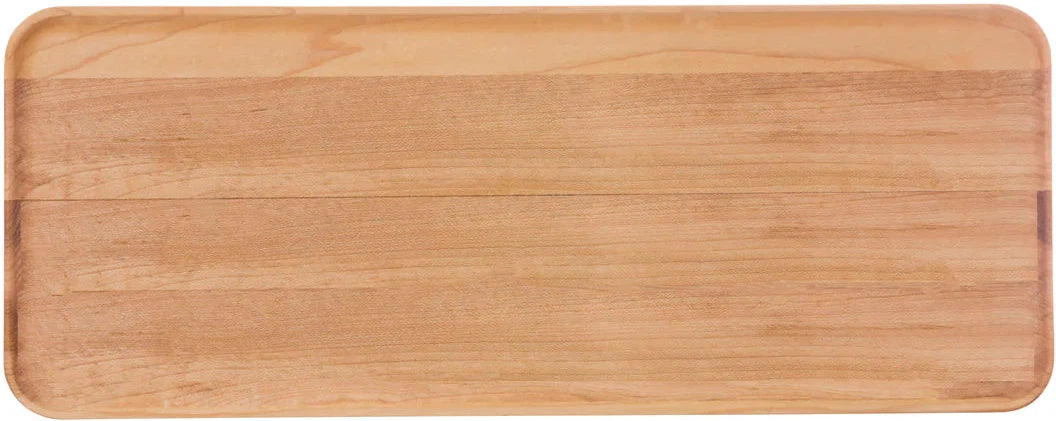 J.K. Adams - 14" x 5.5" Maple Coupe Appetizer Plate - APT-1405-M