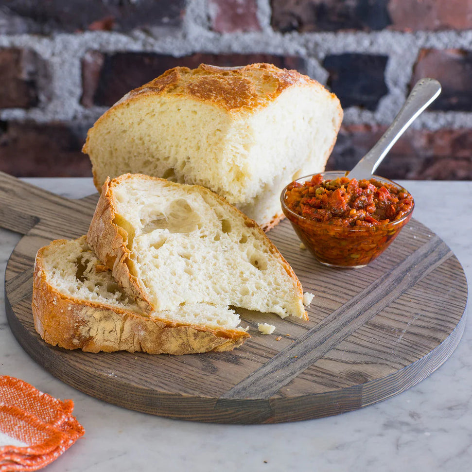 J.K. Adams - 15” x 11” x 0.62" Small Round Appetizer Serving Board - 1761-EIGHT