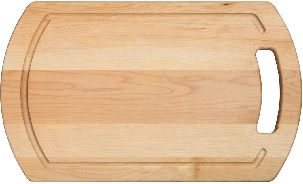 J.K. Adams - 15" x 8" x 0.75" Maple Everyday Board - BB-1509-N - DISCONTINUED