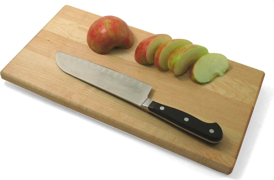 J.K. Adams - 15" x 8" x 0.75" Maple Kitchen Basic Prep Board - KITCH-1508