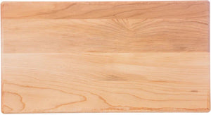 J.K. Adams - 15" x 8" x 0.75" Maple Kitchen Basic Prep Board - KITCH-1508