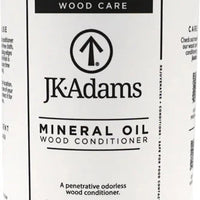 J.K. Adams - 16 Oz Mineral Oil Wood Conditioner - MO-16