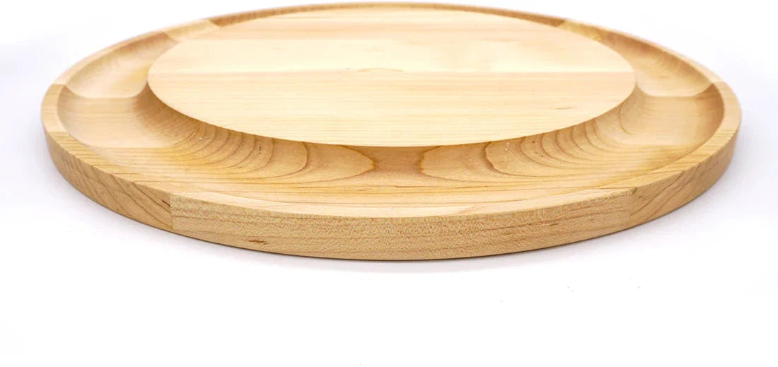 J.K. Adams - 16" x 1" Round Shelburne Cheese Board - SCB-16R