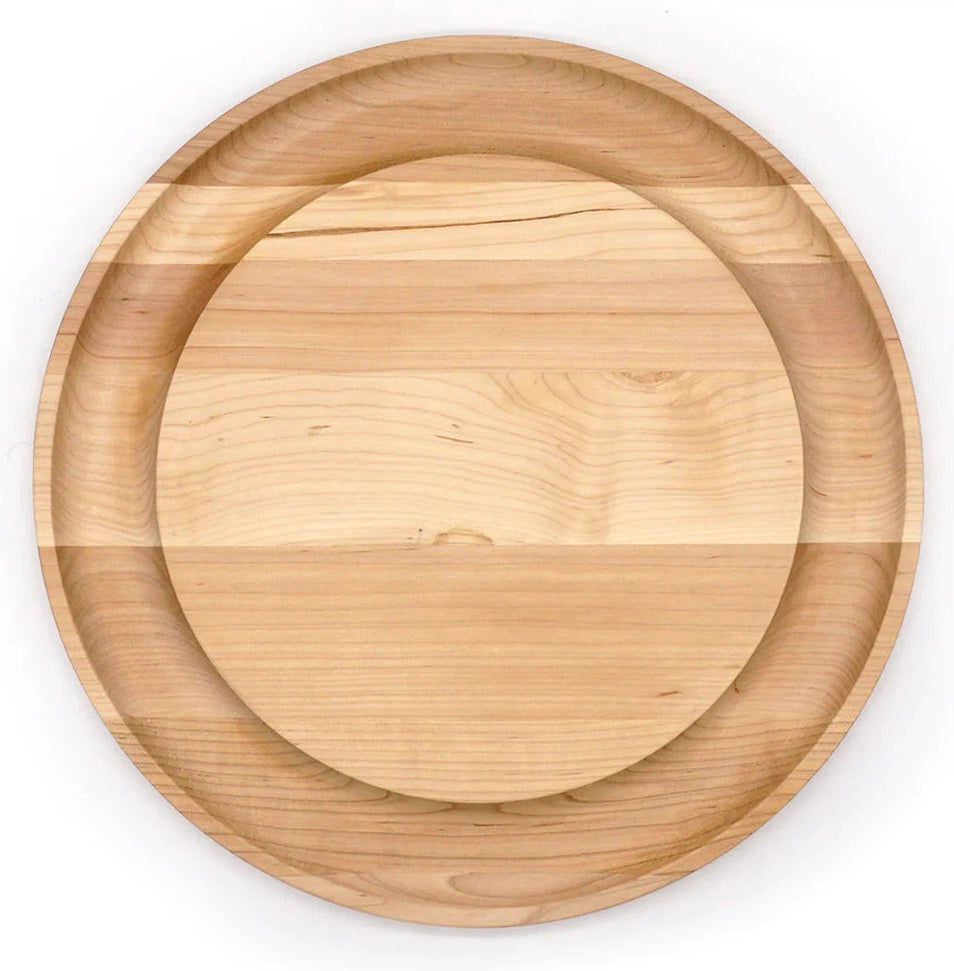 J.K. Adams - 16" x 1" Round Shelburne Cheese Board - SCB-16R