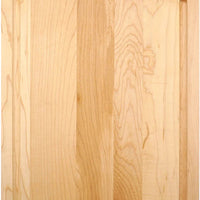 J.K. Adams - 16" x 12" x 0.75" Maple Large Williston Cutting Board with Groove - WLS-1612