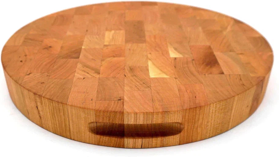 J.K. Adams - 16" x 2" Round Cherry Professional Series End Grain - PRO-16R-CY - DISCONTINUED