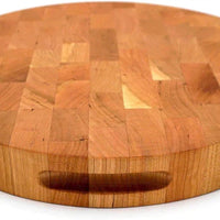 J.K. Adams - 16" x 2" Round Cherry Professional Series End Grain - PRO-16R-CY - DISCONTINUED