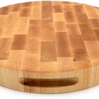 J.K. Adams - 16" x 2" Round Maple Professional Series End Grain - PRO-16R-M