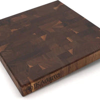 J.K. Adams - 16" x 2" Walnut Professional Series End Grain Cutting Board - PRO-1616-W