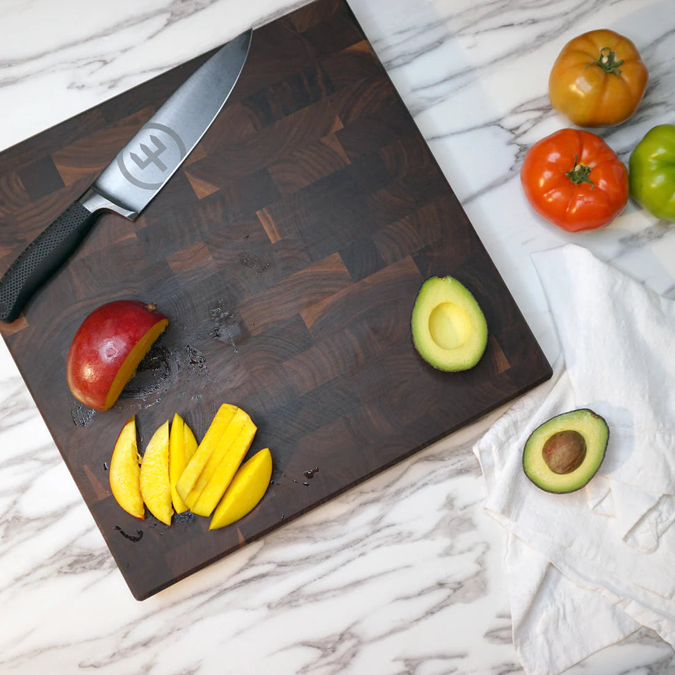 J.K. Adams - 16" x 2" Walnut Professional Series End Grain Cutting Board - PRO-1616-W