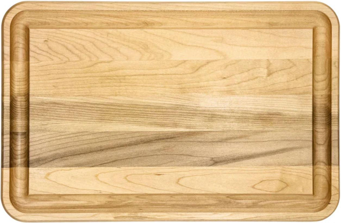 J.K. Adams - 17" x 11" Rectangular Maple Carving Board - FARM-1711-M