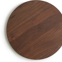 J.K. Adams - 18" Walnut Lazy Susan with Clear Finish - LS-18-W AL