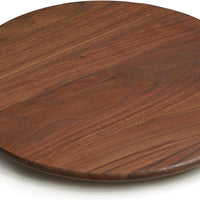 J.K. Adams - 18" Walnut Lazy Susan with Clear Finish - LS-18-W AL