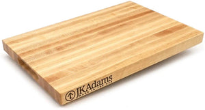 J.K. Adams - 18" x 12" x 1.5" Maple Professional Series Edge Grain - PRO-1812-M