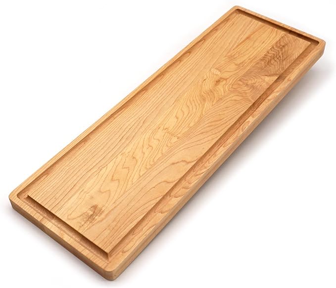 J.K. Adams - 18" x 6" x .75" Maple Bread Board - MBB-1806 - DISCONTINUED