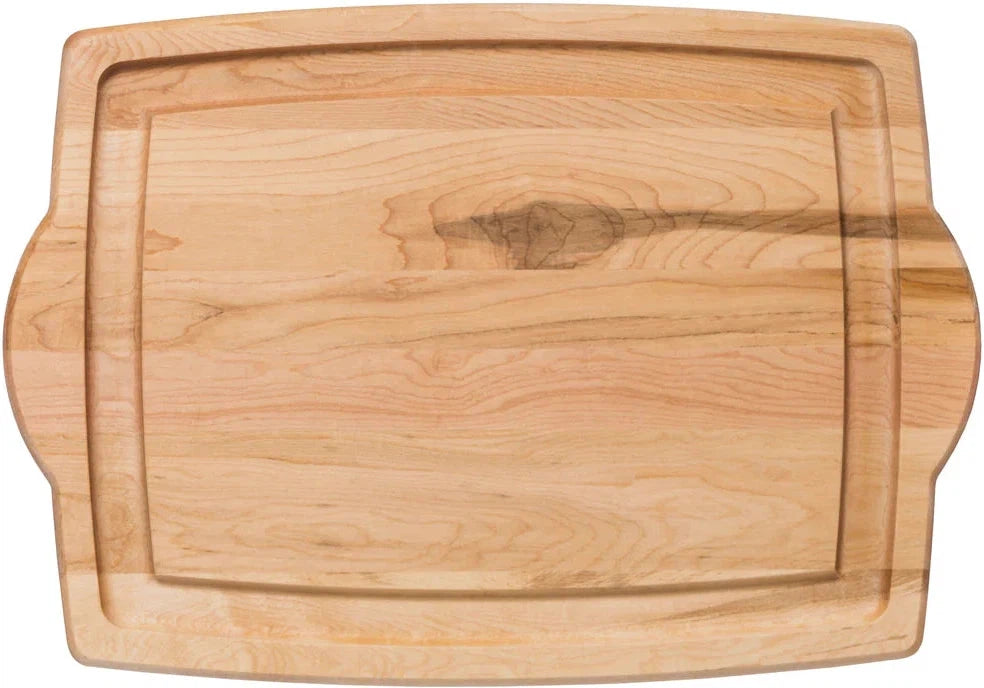 J.K. Adams - 20" x 14" x 0.75" Farmhouse Carver With Handles - FARM-2014-HDL - DISCONTINUED