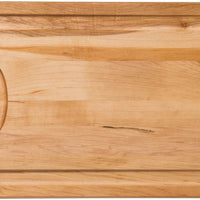 J.K. Adams - 20" x 14" x 0.75" Maple Farmhouse Carver Board - FARM-2014