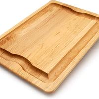 J.K. Adams - 20" x 14" x 1" Maple BBQ Board - BBQ-2014 - DISCONTINUED