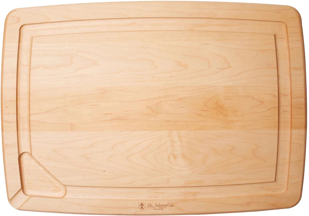 J.K. Adams - 20" x 14" x 1" Pour Spout/Serving Board - PSB-2014