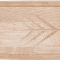 J.K. Adams - 20" x 14' x 1" Rectangle Maple Carver - CRV-2014-M