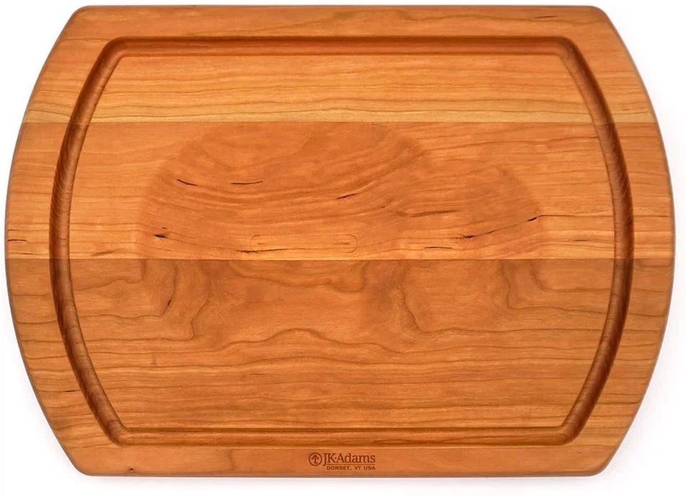 J.K. Adams - 20" x 14" x 1.25" Cherry Turnabout Board - TBS-2014-CY - DISCONTINUED