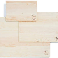 J.K. Adams - 20" x 16" 0.75" Maple Reversible Prep Board - TW O-2016