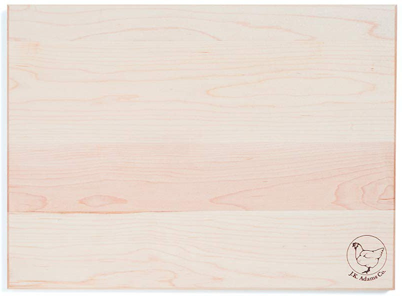 J.K. Adams - 20" x 16" 0.75" Maple Reversible Prep Board - TW O-2016