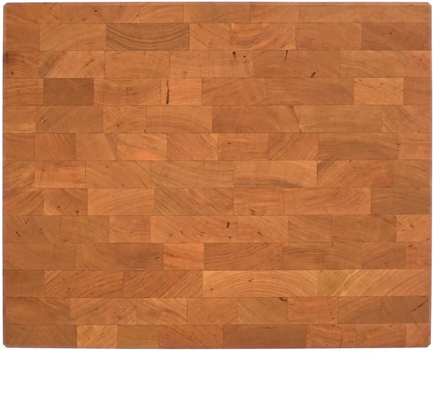 J.K. Adams - 20" x 16" x 2" Cherry Professional Series End Grain Cutting Board - PRO-2016-CY