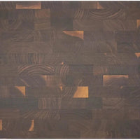 J.K. Adams - 20" x 16" x 2" Walnut Professional Series End Grain Cutting Board - PRO-2016-W