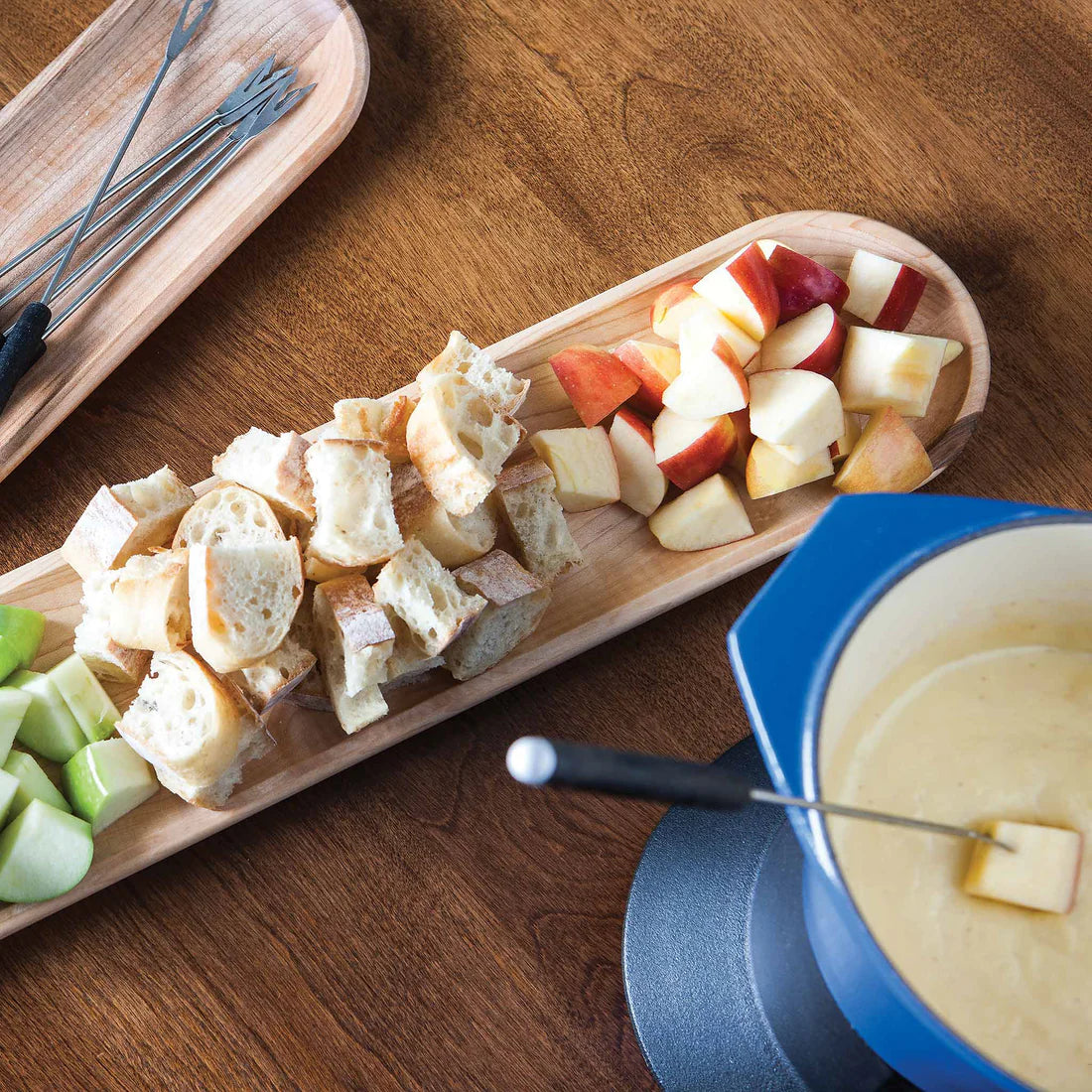 J.K. Adams - 20" x 4.5" Maple Appetizer Tray - APT-20