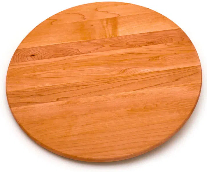 J.K. Adams - 22" Cherry Round Lazy Susan Board - LS-22-CY