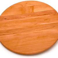 J.K. Adams - 22" Cherry Round Lazy Susan Board - LS-22-CY