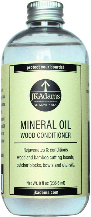 J.K. Adams - 236.6 ml Bottles Wood Mineral Oil/Conditioner - W C-CDU-MO