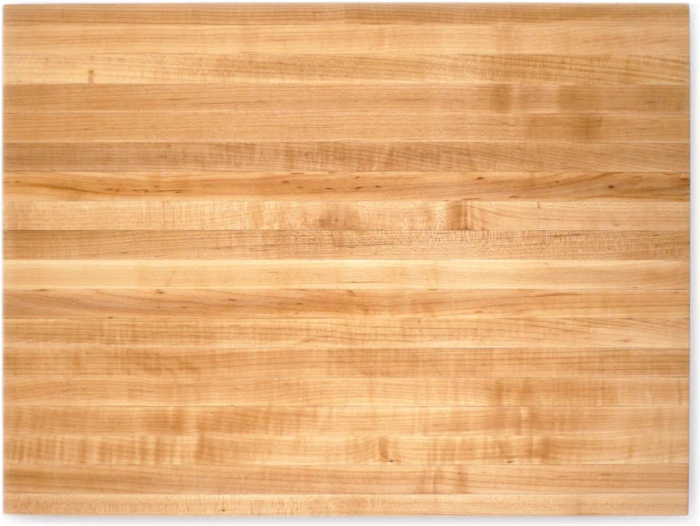 J.K. Adams - 24" x 18" x 1.5" Maple Professional Series Edge Grain Cutting Board - PRO-2418-M