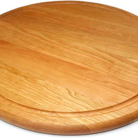 J.K. Adams - 26" x 1.25" X-Large Cherry Wells Round Server - WEL-26R-CY
