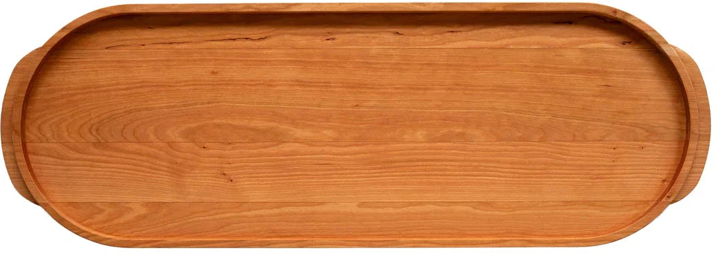 J.K. Adams - 36" x 12" x 1.25" Cherry Elmore Serving Platter - ESP-3612-CY - DISCONTINUED