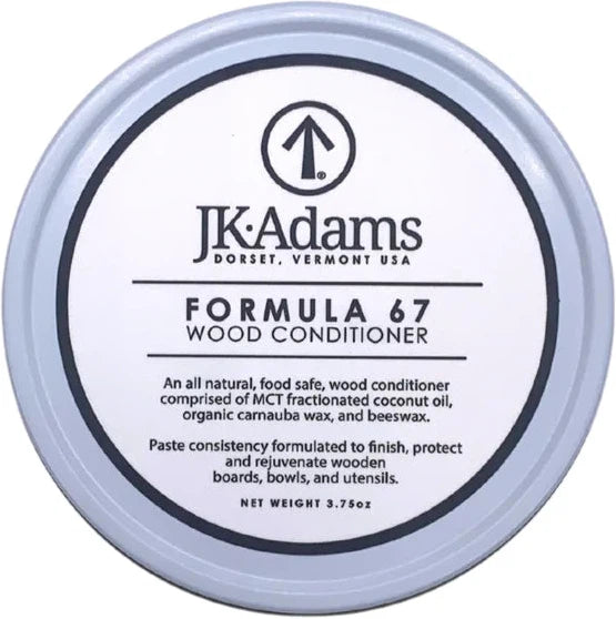 J.K. Adams - 3.75 Oz Formula 67 Wood Conditioner Paste - FORMULA-67